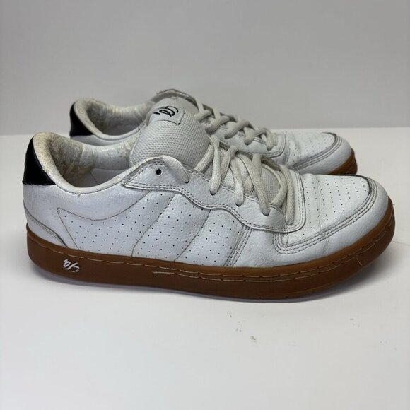 ES Other - Es Skateboard Shoes White/Tan Men’s 10.5 07-03 NRT Rare OG Vintage Style Classic